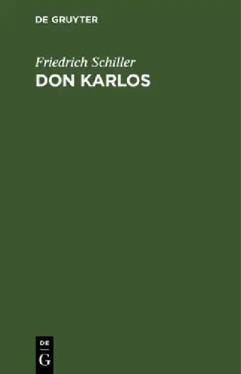 Cover of Don Karlos