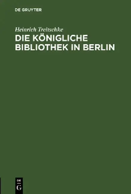 Cover of Die Königliche Bibliothek in Berlin