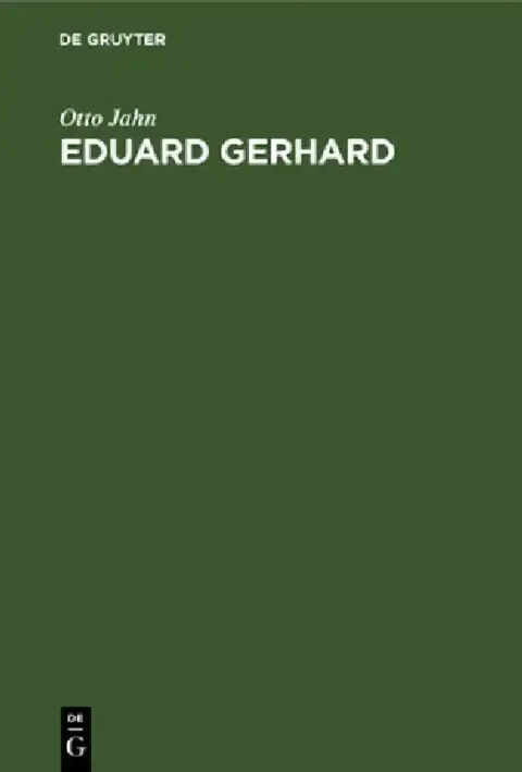Cover of Eduard Gerhard