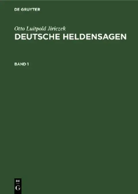Cover of Deutsche Heldensagen