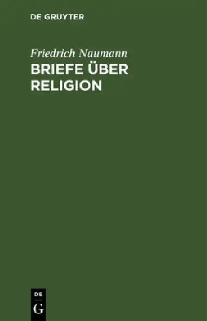 Cover of Briefe über Religion