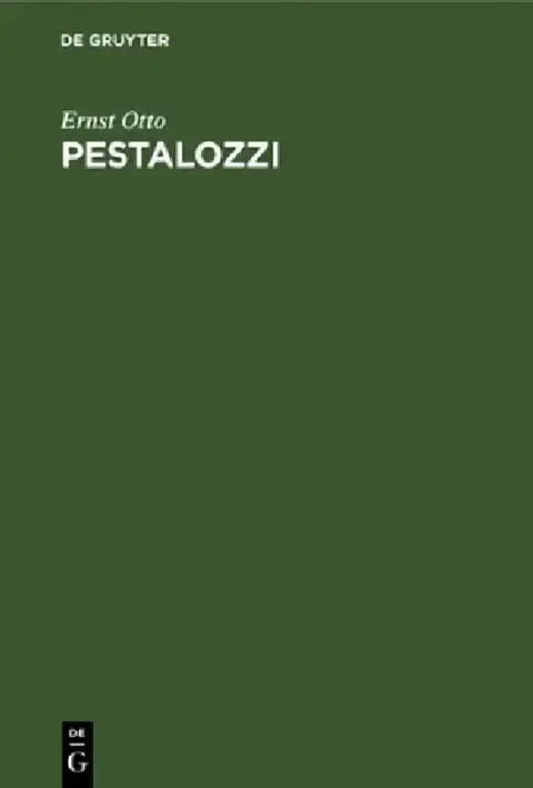 Cover of Pestalozzi