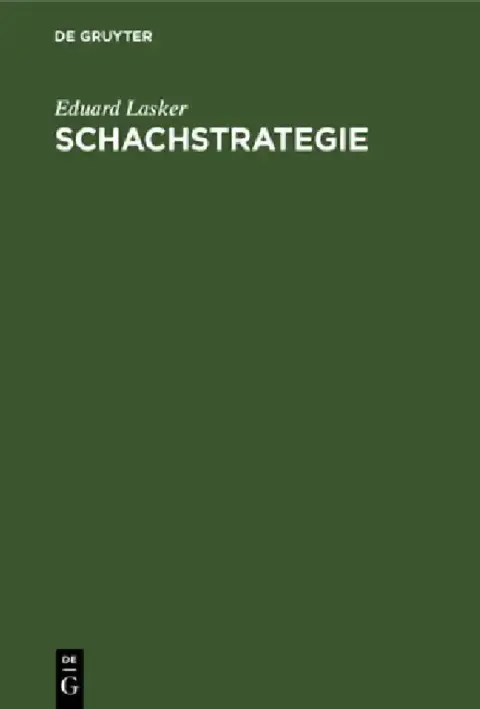 Cover of Schachstrategie