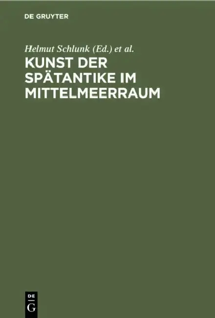 Cover of Kunst Der Spätantike Im Mittelmeerraum