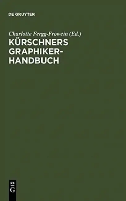 Cover of Kürschners Graphiker-Handbuch