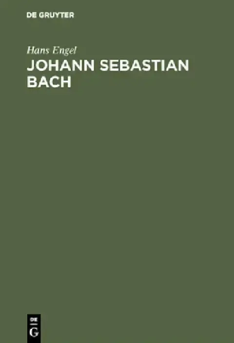 Cover of Johann Sebastian Bach
