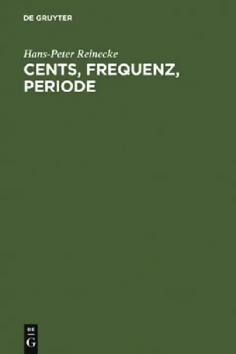 Cover of Cents, Frequenz, Periode