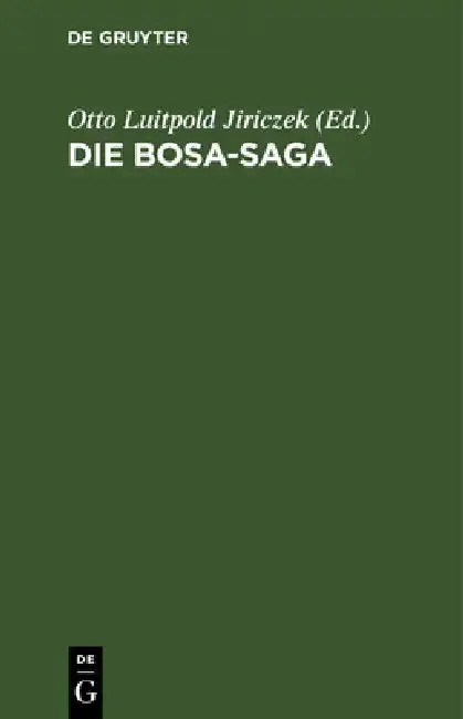 Cover of Die Bosa-Saga
