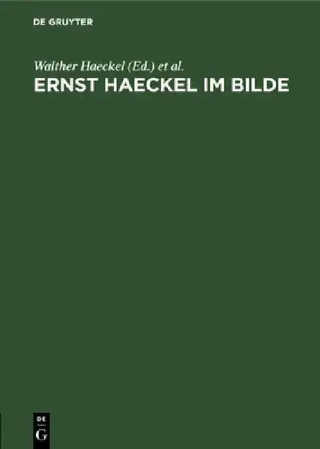 Cover of Ernst Haeckel Im Bilde