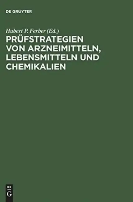 Cover of Prüfstrategien von Arzneimitteln, Lebensmitteln und Chemikalien