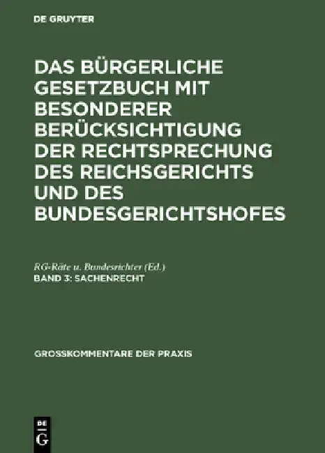Cover of Sachenrecht
