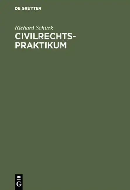 Cover of Civilrechtspraktikum