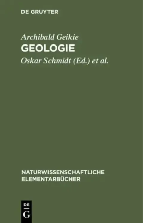Cover of Geologie