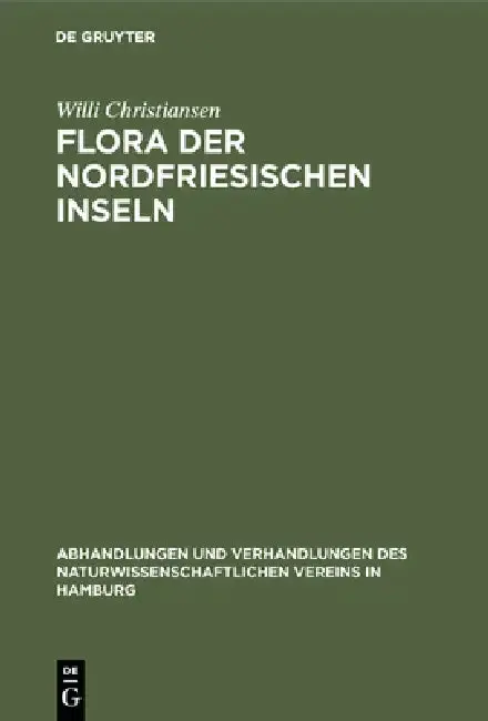 Cover of Flora der Nordfriesischen Inseln