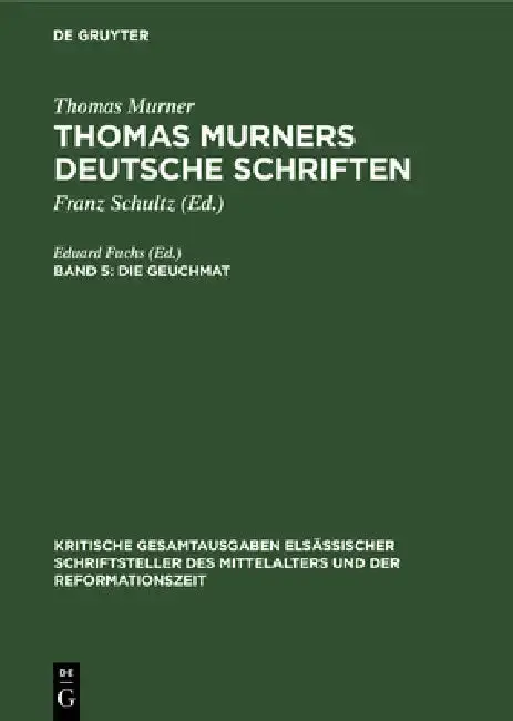 Cover of Die Geuchmat