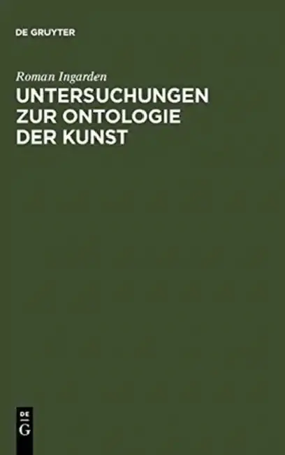 Cover of Untersuchungen Zur Ontologie Der Kunst
