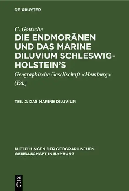 Cover of Das Marine Diluvium