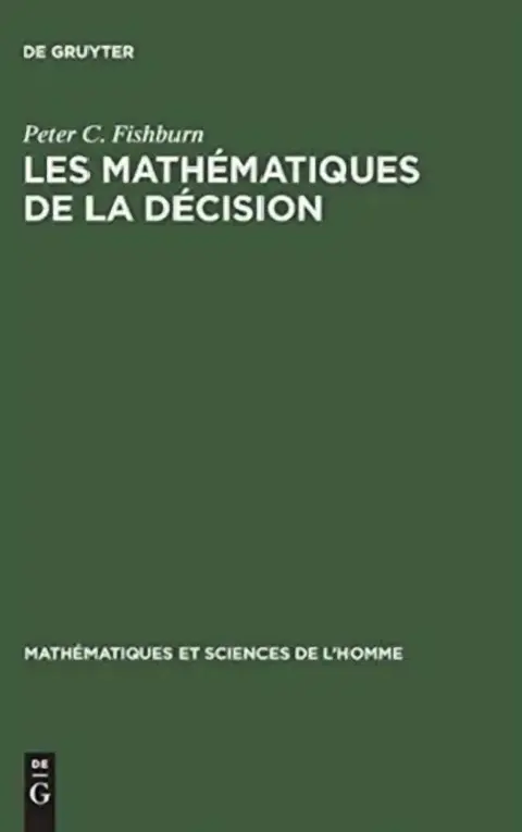 Cover of Les Mathématiques de la Décision