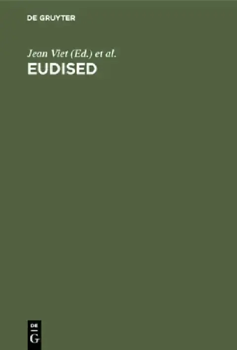 Cover of Eudised