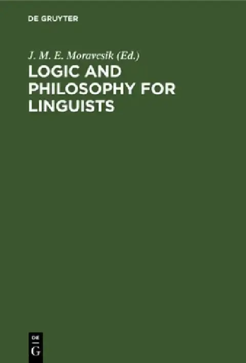 Cover of Logic and Philosophy for Linguists