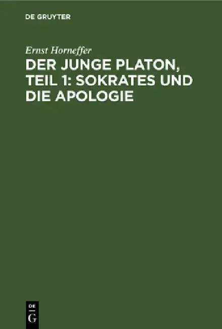 Cover of Der Junge Platon, Teil 1