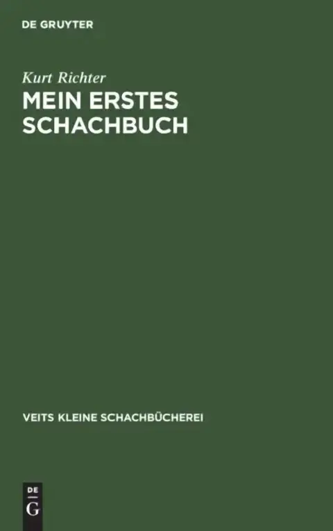 Cover of Mein Erstes Schachbuch
