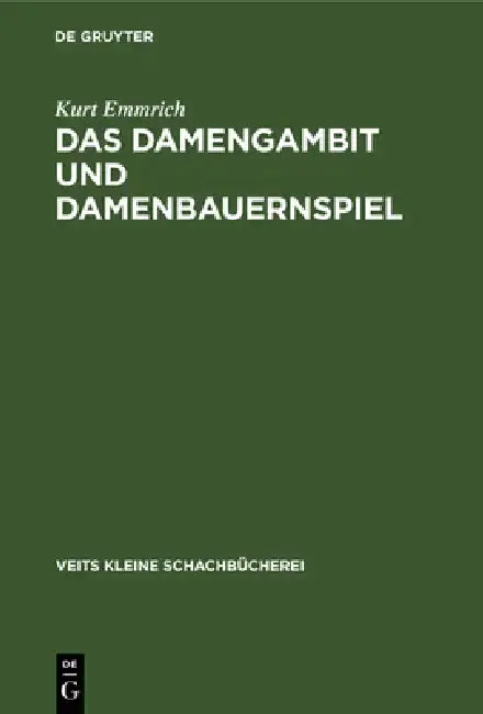 Cover of Das Damengambit Und Damenbauernspiel