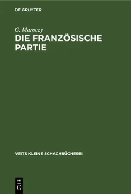 Cover of Die Französische Partie