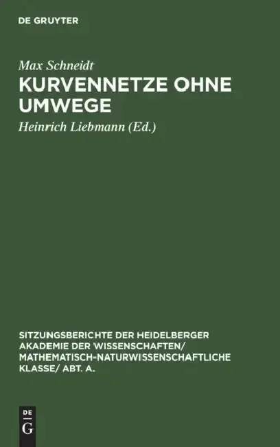 Cover of Kurvennetze Ohne Umwege