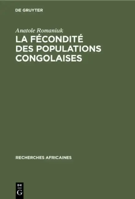 Cover of La fécondité des populations congolaises
