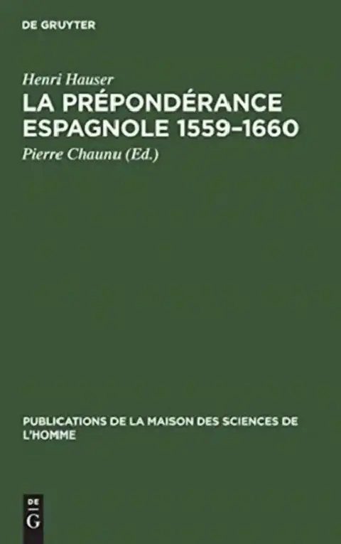 Cover of La prépondérance espagnole 1559-1660