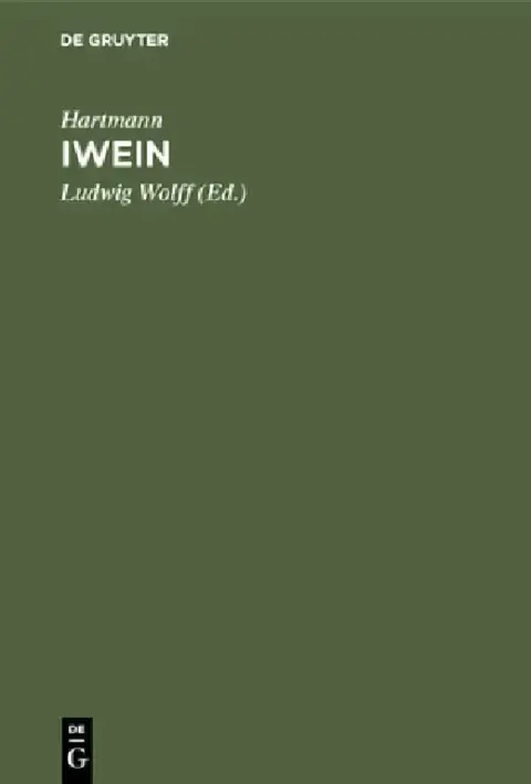 Cover of Iwein