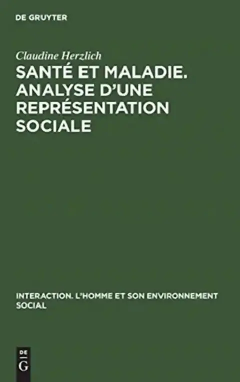 Cover of Santé et maladie. Analyse d'une représentation sociale