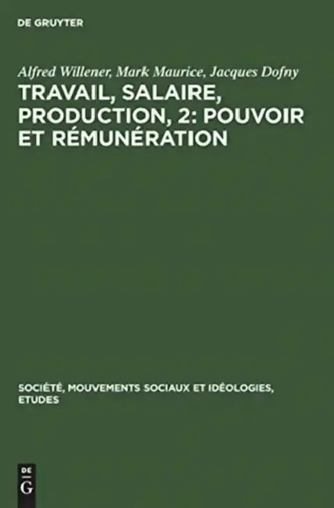Cover of Travail, salaire, production, 2