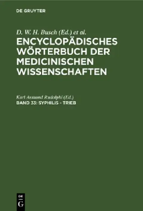 Cover of Syphilis - Trieb