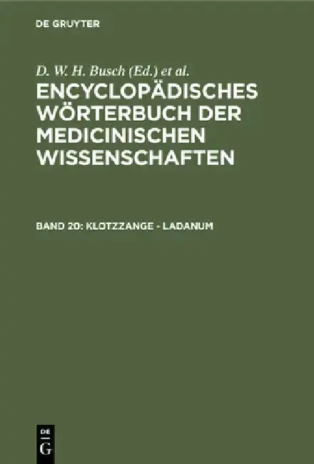Cover of Klotzzange - Ladanum