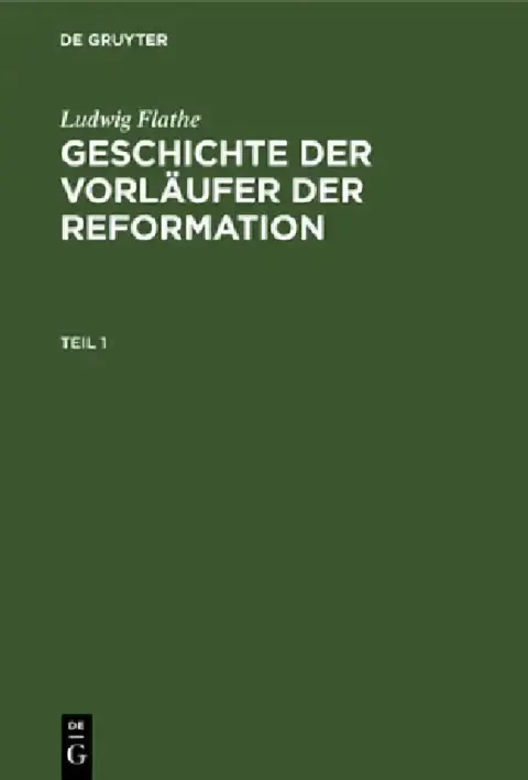 Cover of Ludwig Flathe