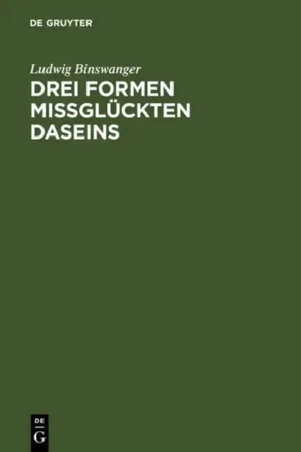 Cover of Drei Formen missglückten Daseins
