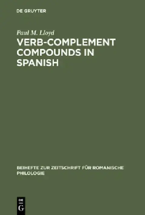 Cover of Verb-Complement Compounds in Spanish