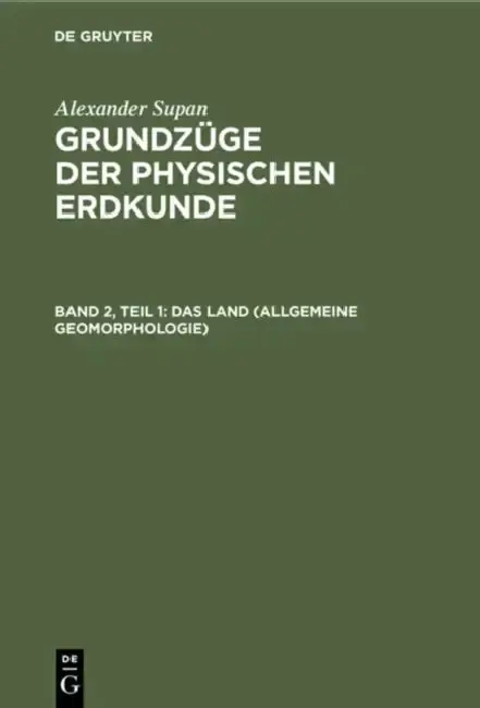 Cover of Das Land (Allgemeine Geomorphologie)