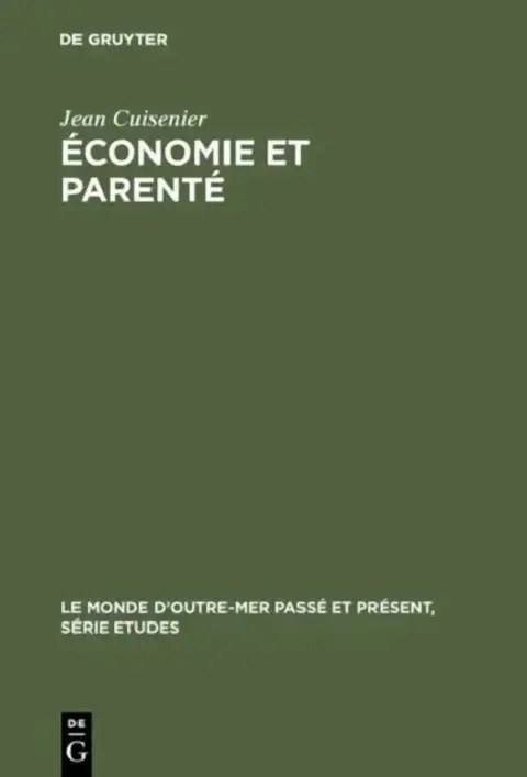 Cover of Économie et parenté