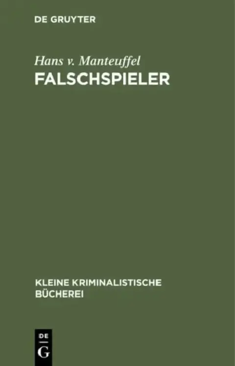 Cover of Falschspieler