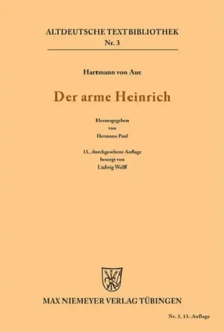 Cover of Der arme Heinrich