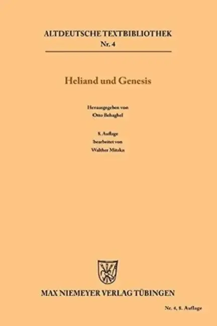 Cover of Heliand und Genesis