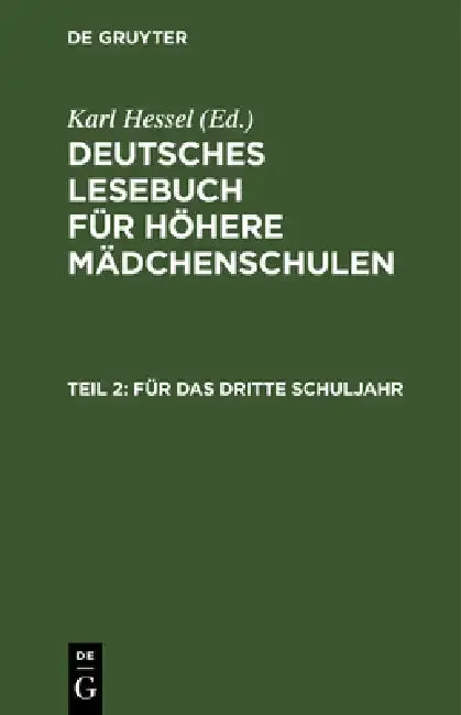 Cover of Für Das Dritte Schuljahr