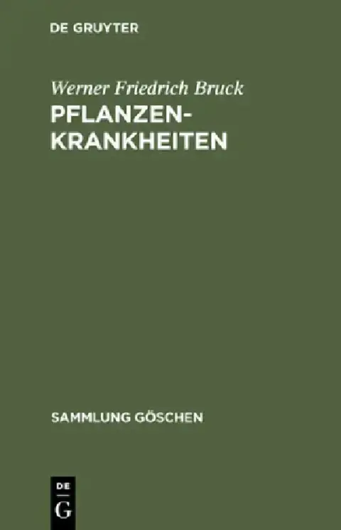 Cover of Pflanzenkrankheiten