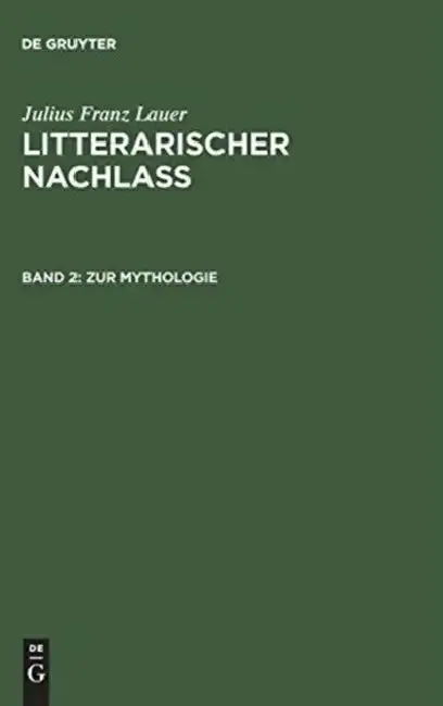 Cover of Zur Mythologie