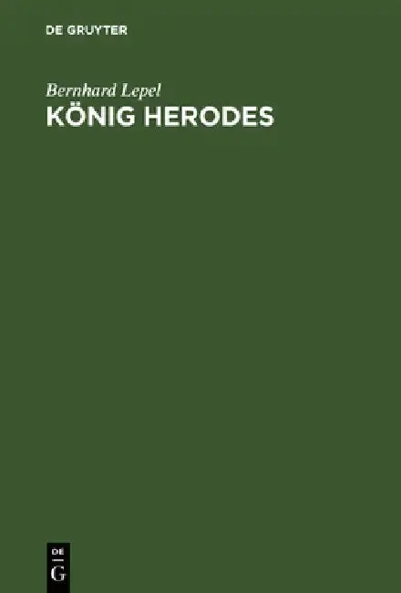Cover of König Herodes