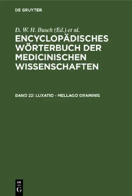 Cover of Luxatio - Mellago Graminis