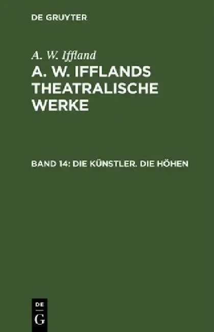 Cover of Die Künstler. Die Höhen